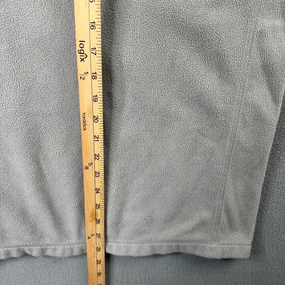 The North Face Mens XL Gray TKA 100 1/4 Zip Fleece Pullover Sweater Long Sleeve